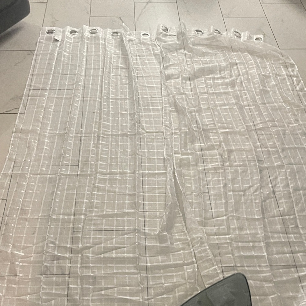 Elegant White Sheer Curtains with Grommets